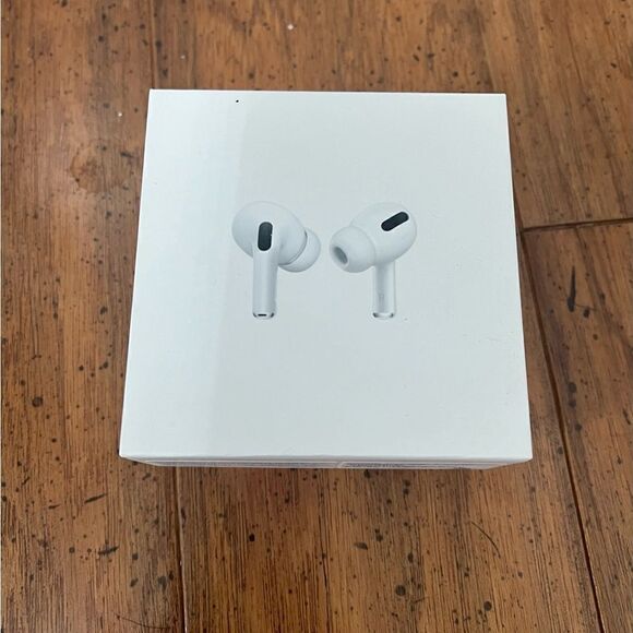 APPLE AIRPODS PRO 1 ST GEN EMPTY BOX WITH CHARGING CABLE + MANUAL + EAR TIPS - Picture 12 of 12